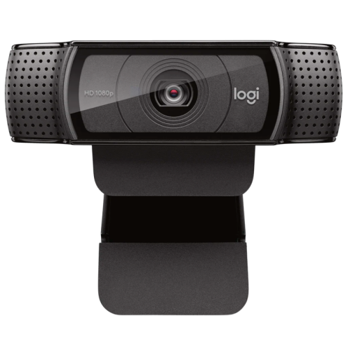 Камера Web Logitech HD Pro C920 черный 2Mpix (1920x1080) USB2.0 с микрофоном (960-000998)