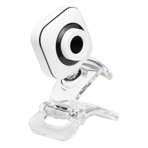Камера Web Oklick OK-C8812 белый 0.3Mpix (640x480) USB2.0 с микрофоном