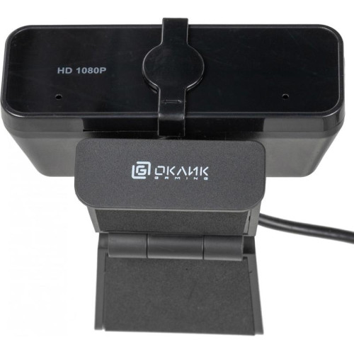 Камера Web Oklick OK-C21FH черный 2Mpix (1920x1080) USB2.0 с микрофоном
