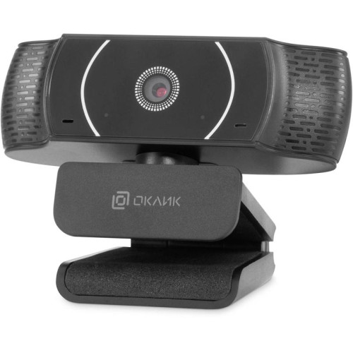 Камера Web Oklick OK-C016HD черный 1Mpix (1280x720) USB2.0 с микрофоном