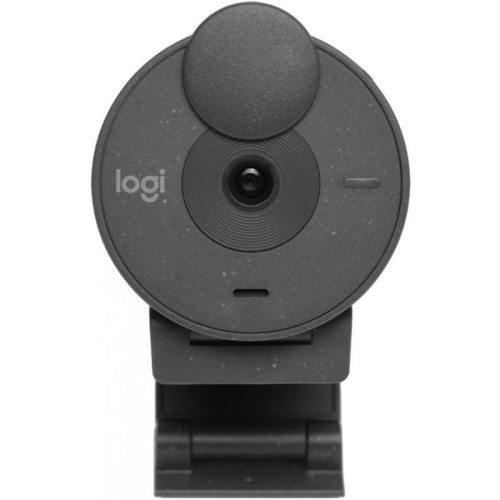 Камера Web Logitech HD Webcam Brio 300 черный 2Mpix (1920x1080) USB Type-C с микрофоном (960-001436)