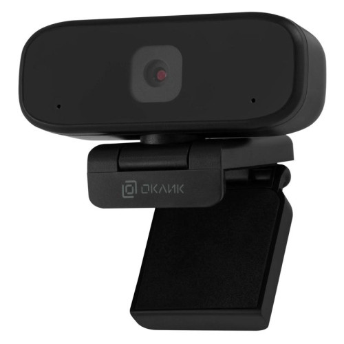 Камера Web Oklick OK-C015HD черный 1Mpix (1280x720) USB2.0 с микрофоном
