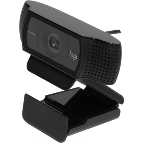 Камера Web Logitech HD Pro C920 черный 2Mpix (1920x1080) USB2.0 с микрофоном (960-000998)
