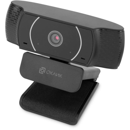 Камера Web Oklick OK-C016HD черный 1Mpix (1280x720) USB2.0 с микрофоном