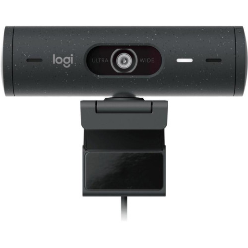 Камера Web Logitech HD Webcam Brio 500 черный 4Mpix (1920x1080) USB Type-C с микрофоном (960-001424)