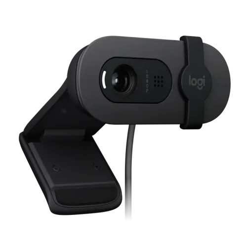 Веб-камера/ Logitech Brio 105 Full HD 1080p Webcam - GRAPHITE - USB