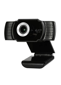 Веб-камера ACD-Vision UC400 CMOS 1.3МПикс, 1280x720p, 30к/с, микрофон встр., кабель USB 2.0 1.5м, шторка объектива, универс. крепление, черный корп. (551769)