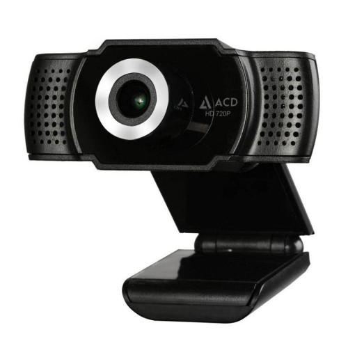 Веб-камера ACD-Vision UC400 CMOS 1.3МПикс, 1280x720p, 30к/с, микрофон встр., кабель USB 2.0 1.5м, шторка объектива, универс. крепление, черный корп. (551769)
