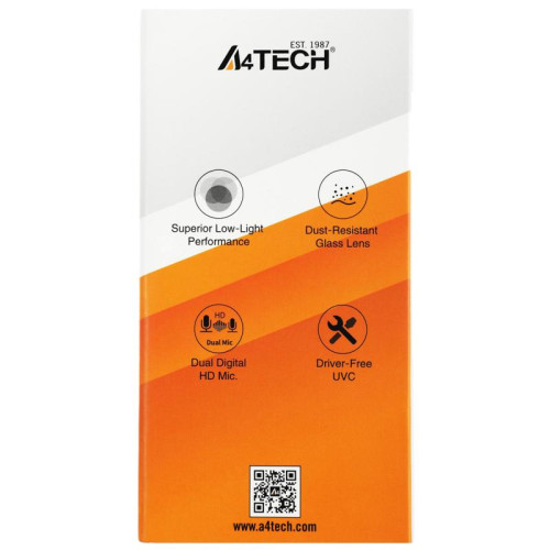 Камера Web A4Tech PK-980HA черный 2Mpix (1920x1080) USB3.0 с микрофоном