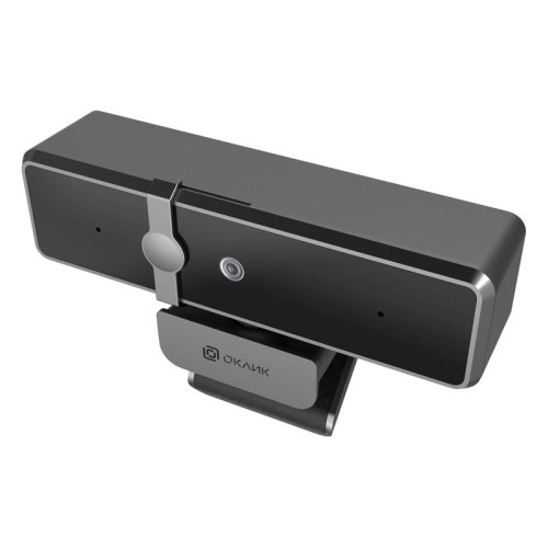 Камера Web Oklick OK-C35 черный 4Mpix (2560x1440) USB2.0 с микрофоном