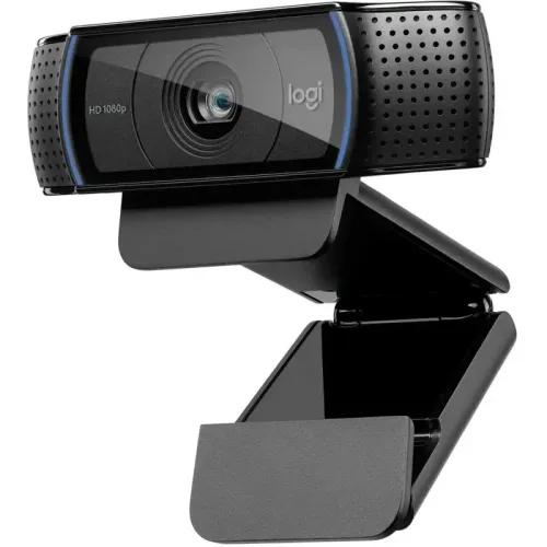 Веб-камера/ Logitech  Full HD 1080p  Pro Webcam C920, USB 2.0, 1920*1080, 15Mpix foto, автофокус, Mic, Black