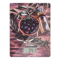 Весы кухонные электронные Hyundai HYS-KG221 макс.вес:5кг рисунок