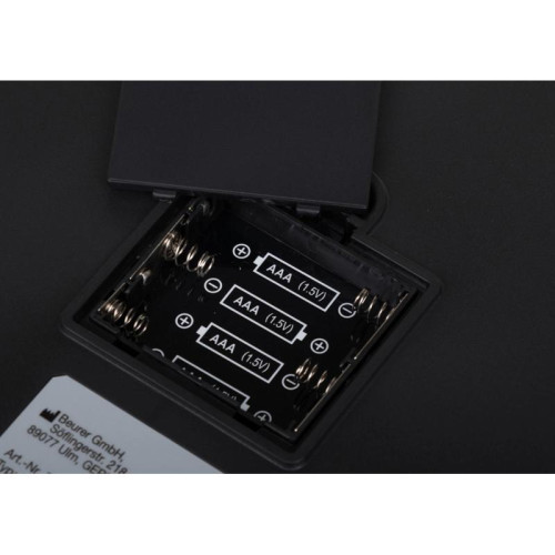 Весы кухонные электронные Beurer KS34 XL макс.вес:15кг нержавеющая сталь