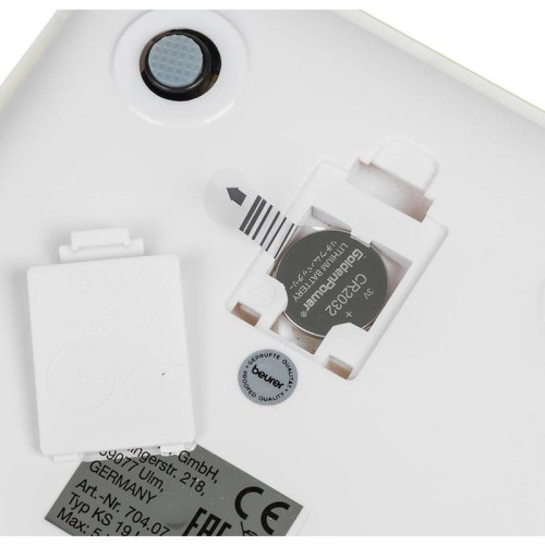 Весы кухонные электронные Beurer KS19 lemon макс.вес:5кг рисунок