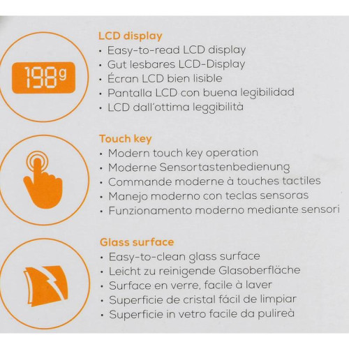 Весы кухонные электронные Beurer KS19 lemon макс.вес:5кг рисунок