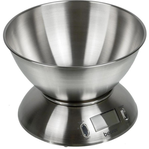 Весы кухонные электронные Beurer KS54 макс.вес:5кг серебристый