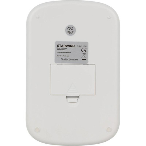 Весы кухонные электронные Starwind SSK2158 макс.вес:2кг оранжевый