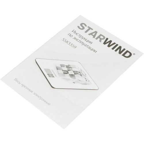 Весы кухонные электронные Starwind SSK3359 макс.вес:5кг