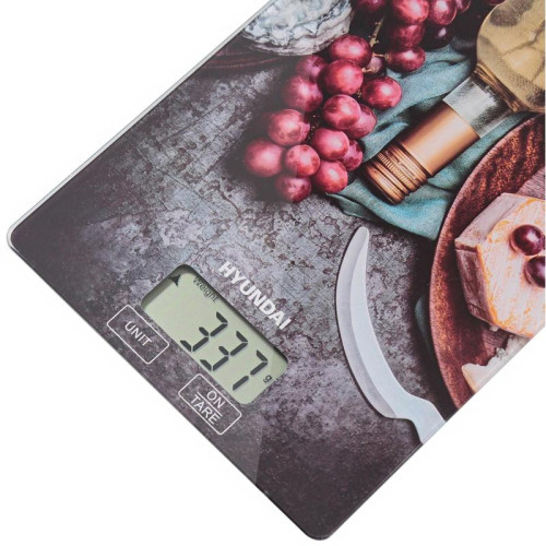 Весы кухонные электронные Hyundai HYS-KG211 макс.вес:5кг рисунок