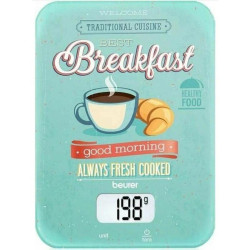Весы кухонные электронные Beurer KS19 Breakfast макс.вес:5кг рисунок
