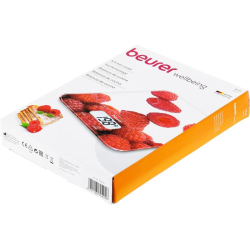 Весы кухонные электронные Beurer KS19 berry макс.вес:5кг рисунок