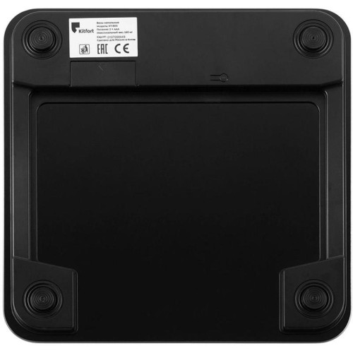 Весы напольные электронные/ Весы напольные электронные Kitfort КТ-805 макс.180кг черный