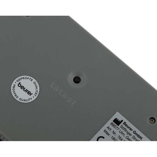 Весы напольные электронные/ Весы напольные электронные Beurer BG21 макс.180кг черный