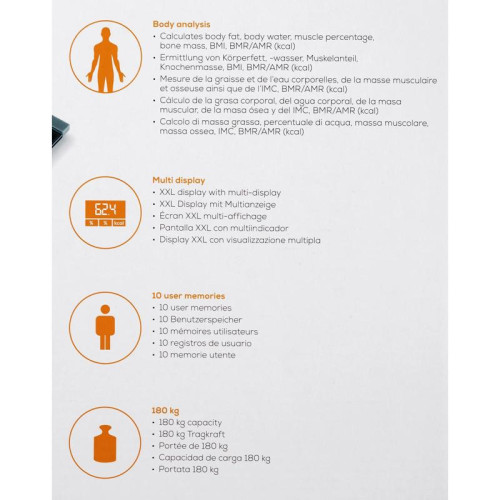 Весы напольные электронные/ Весы напольные электронные Beurer BG21 макс.180кг черный