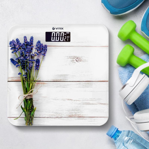Весы напольные электронные/ Весы напольные электронные Vitek VT-8083 макс.180кг