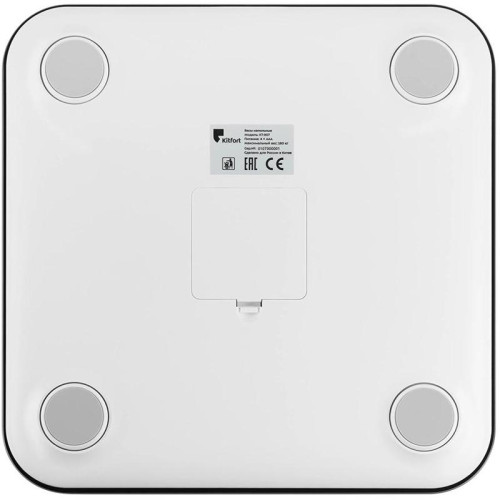 Весы напольные электронные/ Весы напольные электронные Kitfort КТ-807 макс.180кг черный