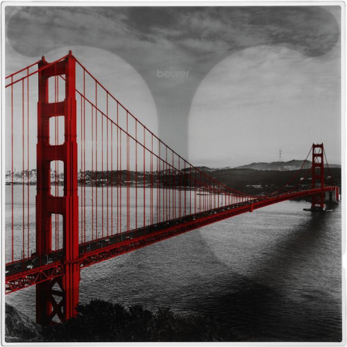 Весы напольные электронные/ Весы напольные электронные Beurer GS215 San Francisco макс.180кг рисунок Весы напольные электронные/ Весы напольные электронные Beurer GS215 San Francisco макс.180кг рисунок