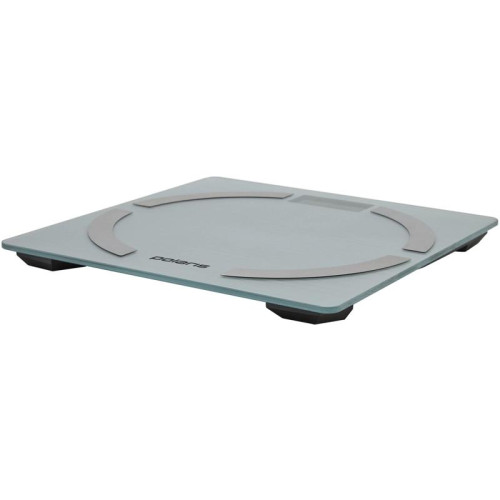 Весы напольные электронные/ Весы напольные электронные Polaris PWS 1886 IQ Home макс.180кг серебристый
