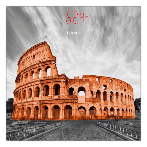 Весы напольные электронные/ Весы напольные электронные Beurer GS215 Rome макс.180кг рисунок