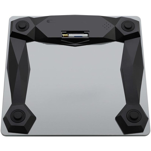 Весы напольные электронные/ Весы напольные электронные Polaris PWS 1886 IQ Home макс.180кг серебристый