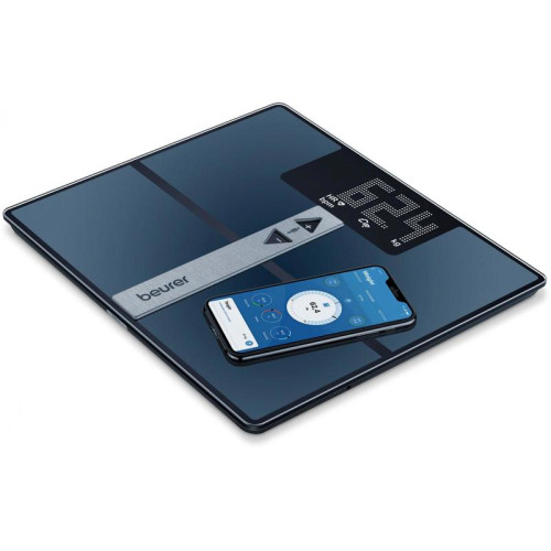 Весы напольные электронные/ Весы напольные электронные Beurer BF980 WIFI/BT макс.180кг черный