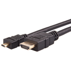 Кабель/ Кабель HDMI-19M --- MicroHDMI-19M ver 2.0+3D/Ethernet,2m Telecom <TCG206-2M>