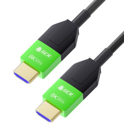 GCR Кабель 20.0m оптический HDMI 2.1 8K 60Hz, 4K 144Hz, 4:4:4, высокоскоростной 48.0 Гбит/с, 3D