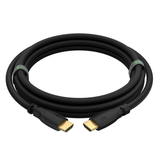 Greenconnect Кабель 3.0m HDMI версия 2.0, HDR 4:2:2, Ultra HD, 4K 60 fps 60Hz/5K*30Hz, 3D, AUDIO, 18.0 Гбит/с, 28/28 AWG, OD7.3mm, тройной экран, черный нейлон, GCR-HM811-3.0m Greenconnect Кабель 3.0m HDMI версия 2.0, HDR 4:2:2, Ultra HD, 4K 60 fps 60Hz/5K*30Hz, 3D, AUDIO, 18.0 Гбит/с, 28/28 AWG, OD7.3mm, тройной экран, черный нейлон, GCR-HM811-3.0m