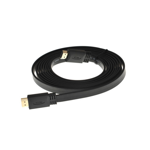 Кабель/ Кабель HDMI 19M/M,плоский, ver. 2.0, 4K@60 Hz 3m VCOM <CG522F-3M>