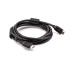 Кабель/ Кабель HDMI 19M/M ver 2.0, 3М,2 фильтра, Aopen/Qust <ACG517D-3M>