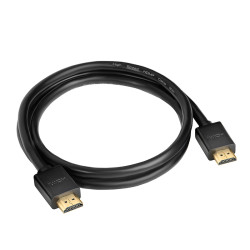 Кабель 1.5m HDMI 1.4, 30/30 AWG, позолоченные контакты, FullHD, Ethernet 10.2 Гбит/с, 3D, 4Kx2K, экран