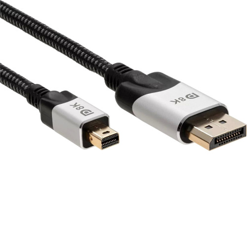 Кабель-переходник/ Кабель-переходник Mini DisplayPort M -> Display Port M 1.4V 1,8м VCOM <CG685-1.8M>