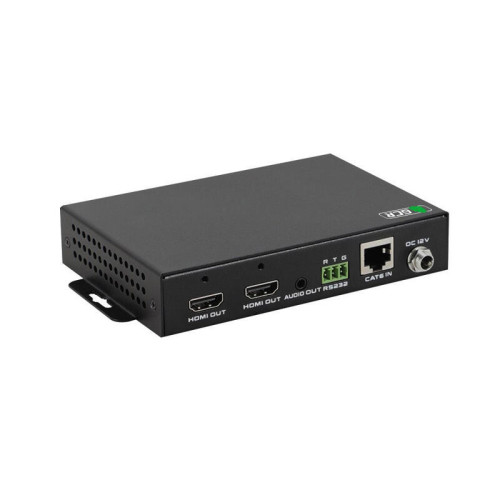 GCR Удлинитель HDMI 2.0  по витой паре с поддержкой HDBaseT 4K60Hz 18G до 70М передатчик + приемник, поддержка EDID, RS232, Audio, GCR-57426