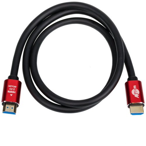 Кабель HDMI 3 m (Red/Gold, в пакете)  VER 2.0