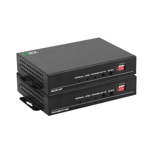 GCR Удлинитель HDMI 2.0  по витой паре с поддержкой HDBaseT 4K60Hz 18G до 70М передатчик + приемник, поддержка EDID, RS232, Audio, GCR-57426