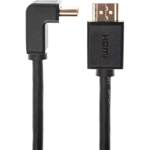 Кабель/ Кабель HDMI---HDMI ver 2.0 угловой коннектор 90град  2м,Telecom <TCG225-2M>