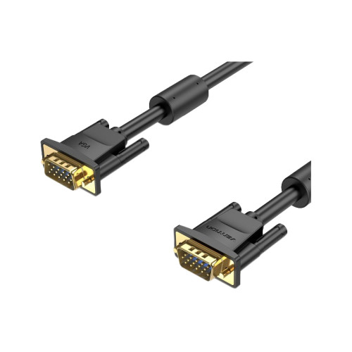 Кабель Vention VGA 15M/15M с 2 ферритовыми фильтрами - 5м.