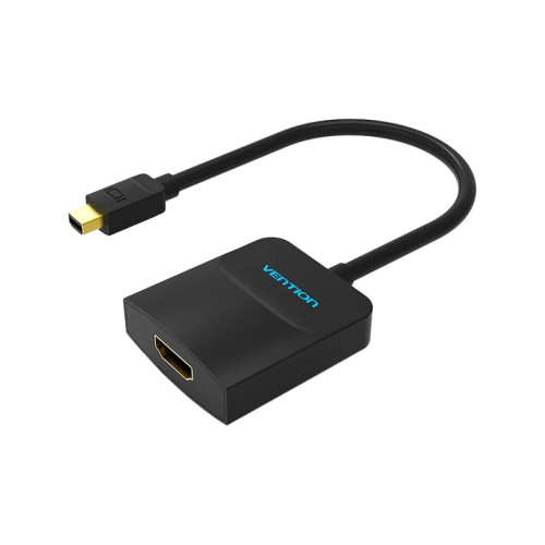 Адаптер-переходник Vention mini DisplayPort 20M > HDMI F Чёрный