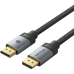 Кабель Vention DisplayPort v2.1 20M/20M - 3м Тканевая оплетка