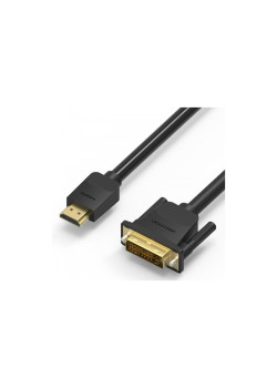 Кабель Vention HDMI 19M/DVI-D Dual link 25M - 5 м.